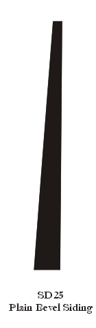 Plain Bevel Siding