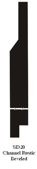 Channel Rustic Beveled
