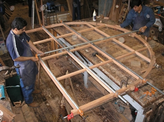 Custom Wood Window