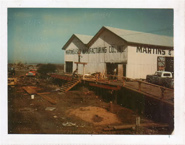 The North Mountain Power Company building in 1973