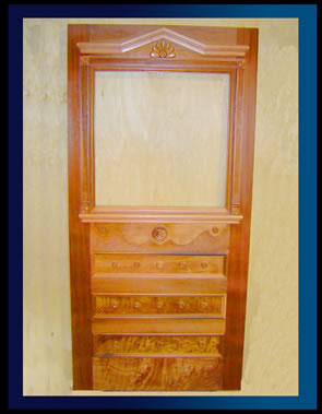 Custom Door built for Learning Channel renovation.