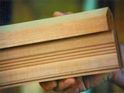 Custom Mouldings (Moldings) - A sample from Blue Ox's moulding shop