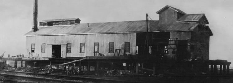 The North Mountain Power Company building as it looked in 1946