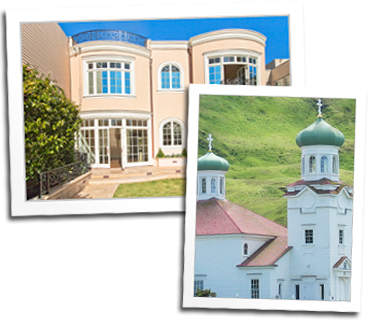 Custom wood windows for a home in San Francisco and for the St. Innocent Russian East Orthodox Church in Unalaska, Alaska